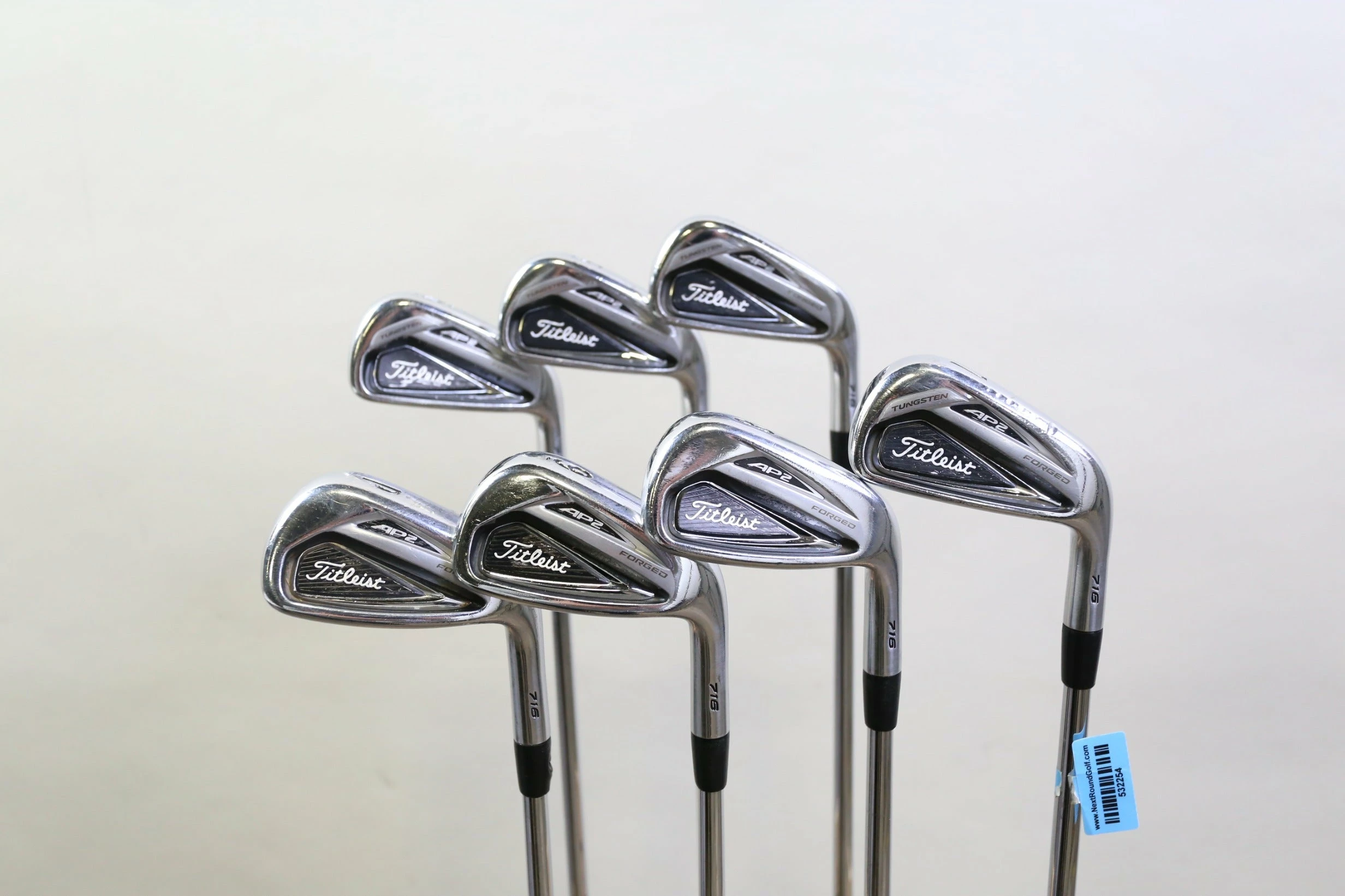 Titleist AP1 716 4-PW Iron Set RH -0.25 In True Temper Steel Shaft Stiff Flex 3 Titleist AP1 716 4-PW Iron Set RH -0.25 In True Temper Steel Shaft Stiff Flex