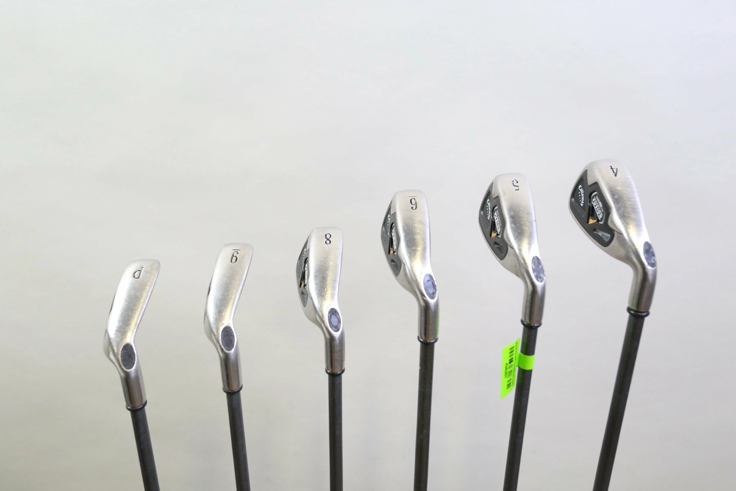 Callaway Big Bertha Fusion 4-6, 8-PW Iron Set RH +0.5 In Graphite Stiff Flex 6 Callaway Big Bertha Fusion 4-6, 8-PW Iron Set RH +0.5 In Graphite Stiff Flex - Image 4