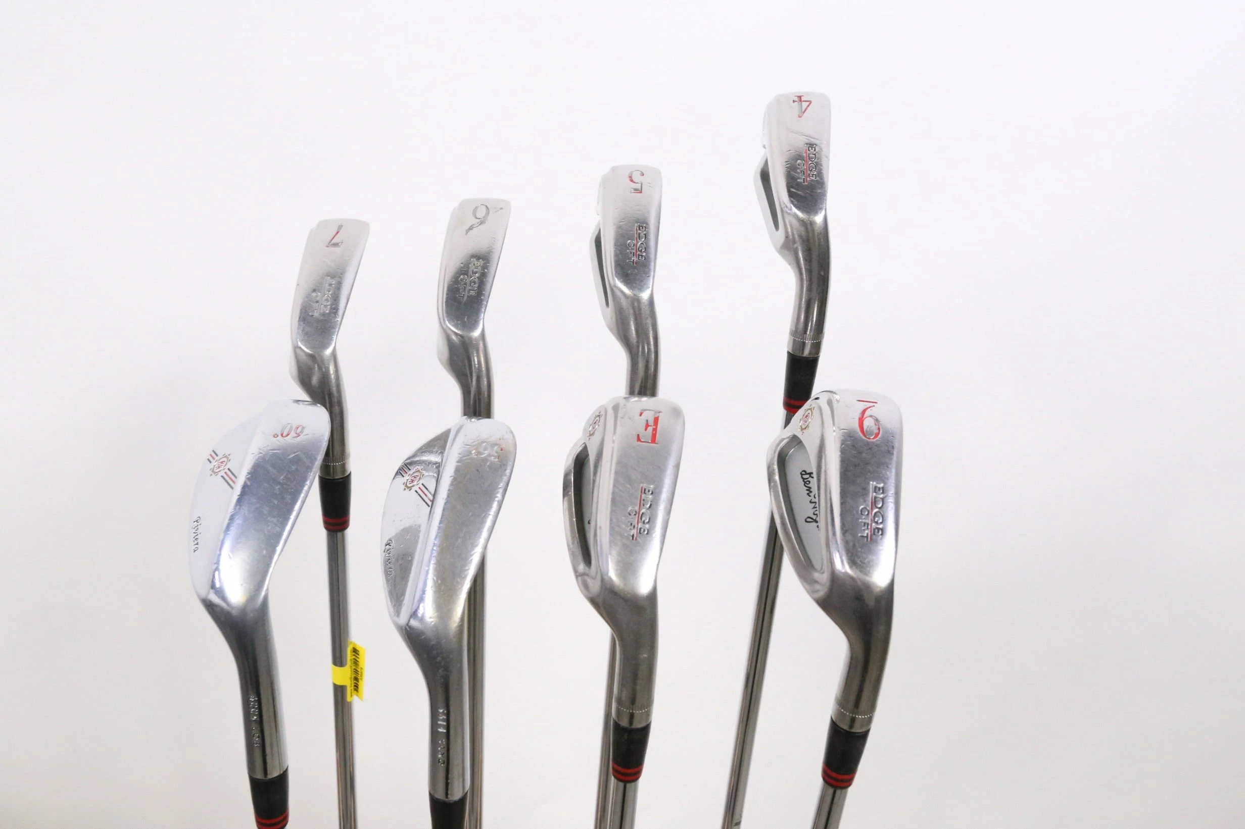 Ben Hogan Edge CFT 4-7, 9, EW, SW, LW Iron Set RH Ben Hogan Apex Shafts Stiff 8 Ben Hogan Edge CFT 4-7, 9, EW, SW, LW Iron Set RH Ben Hogan Apex Shafts Stiff - Image 6