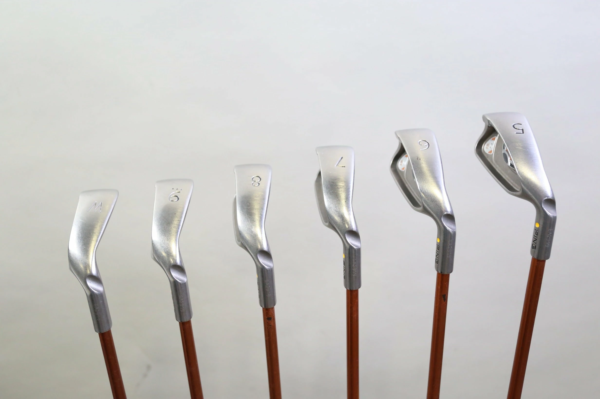 Ping G10 5-9, PW Yellow Dot Iron Set RH Ping TFC 129 Shafts Regular Flex 6 Ping G10 5-9, PW Yellow Dot Iron Set RH Ping TFC 129 Shafts Regular Flex - Image 4