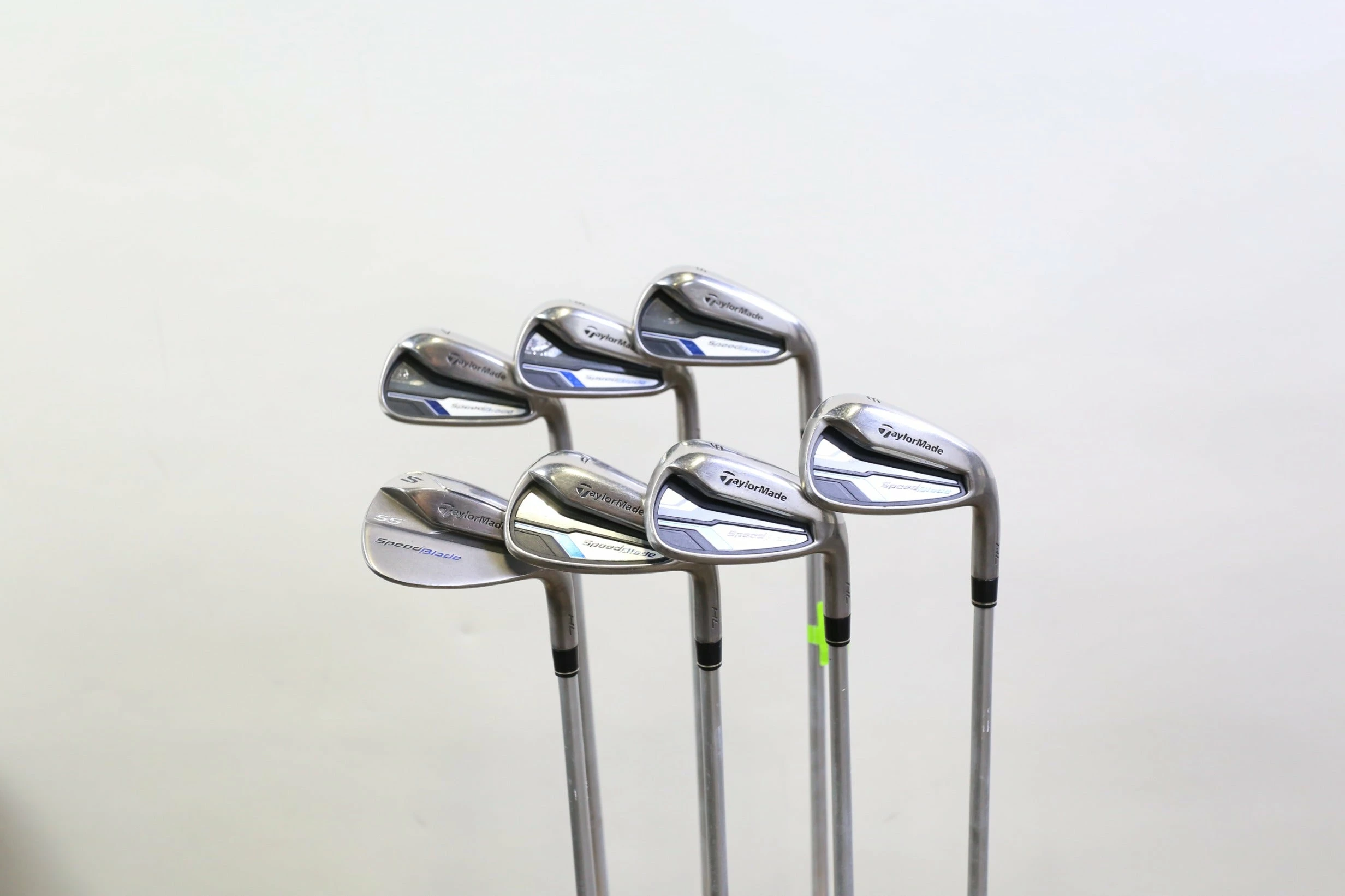 TaylorMade SpeedBlade 5-PW-SW Iron Set RH -0.25 In Graphite Ladies Flex 3 TaylorMade SpeedBlade 5-PW-SW Iron Set RH -0.25 In Graphite Ladies Flex