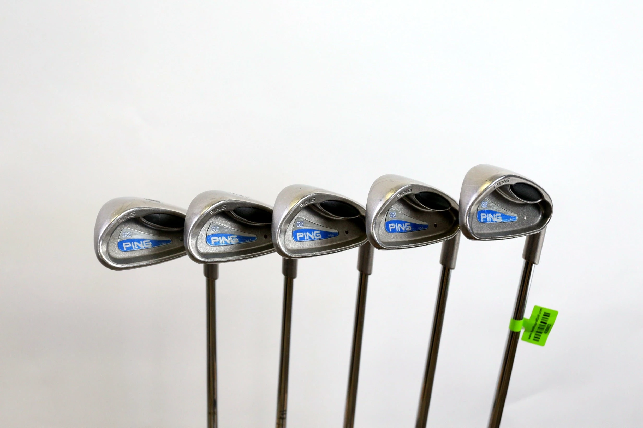 Ping G2 Iron Set 6-9, PW RH +1 In Steel Shaft Stiff Flex 4 Ping G2 Iron Set 6-9, PW RH +1 In Steel Shaft Stiff Flex - Image 2