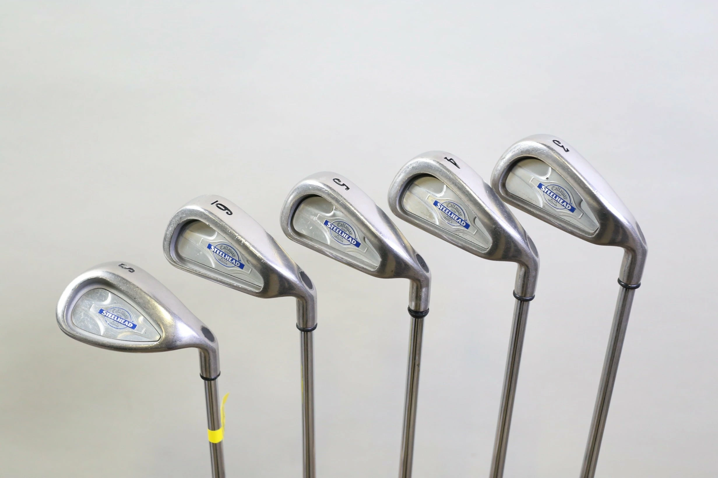 Callaway Steelhead X-14 3-6, SW Iron Set RH Rifle Steel Shafts Stiff Flex 6 Callaway Steelhead X-14 3-6, SW Iron Set RH Rifle Steel Shafts Stiff Flex - Image 4