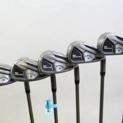 Callaway Big Bertha 6-PW Iron Set RH Recoil Graphite Shaft Regular Flex