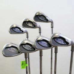 Callaway Steelhead X-16 Pro Series 2, 4, 6-9, PW Iron Set RH Steel Shafts Stiff