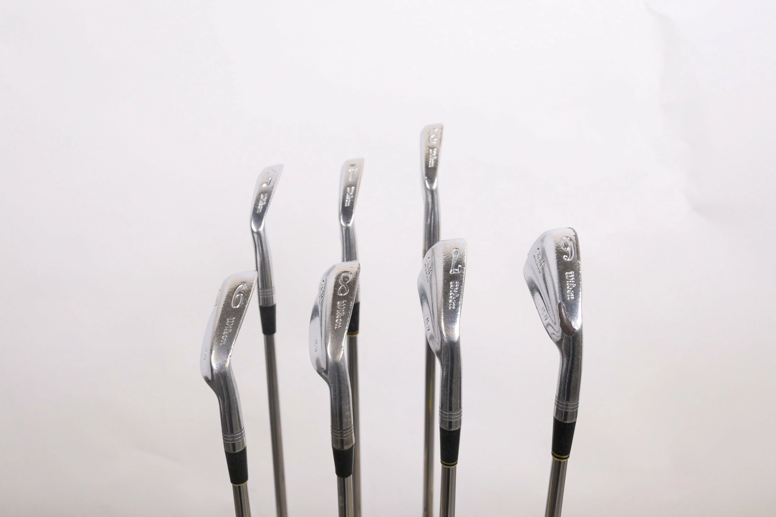 Wilson STAFF FG-17 3-9 Iron Set RH True Temper Steel Shafts Stiff Flex 6 Wilson STAFF FG-17 3-9 Iron Set RH True Temper Steel Shafts Stiff Flex - Image 4