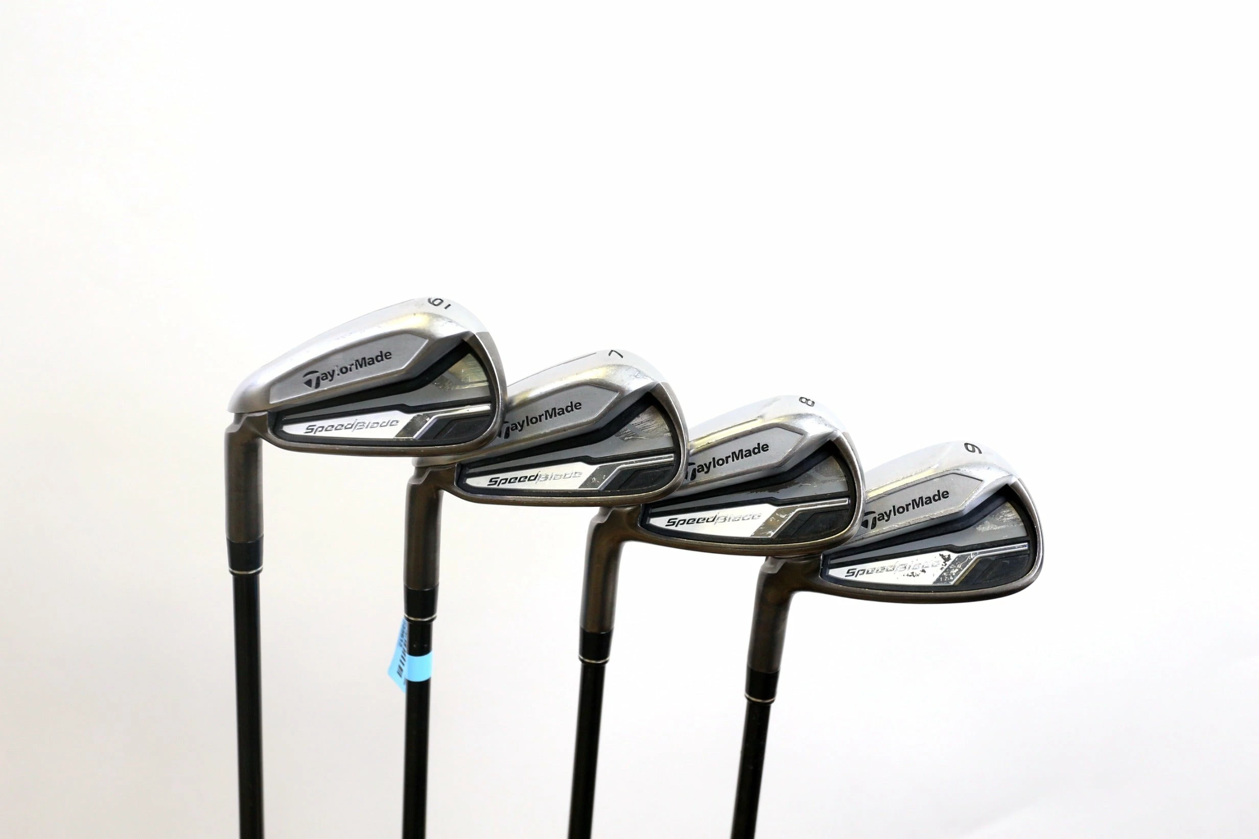 LEFTY TaylorMade SpeedBlade 6-9 Iron Set -0.5 In Matrix Graphite Shaft Seniors 3 LEFTY TaylorMade SpeedBlade 6-9 Iron Set -0.5 In Matrix Graphite Shaft Seniors