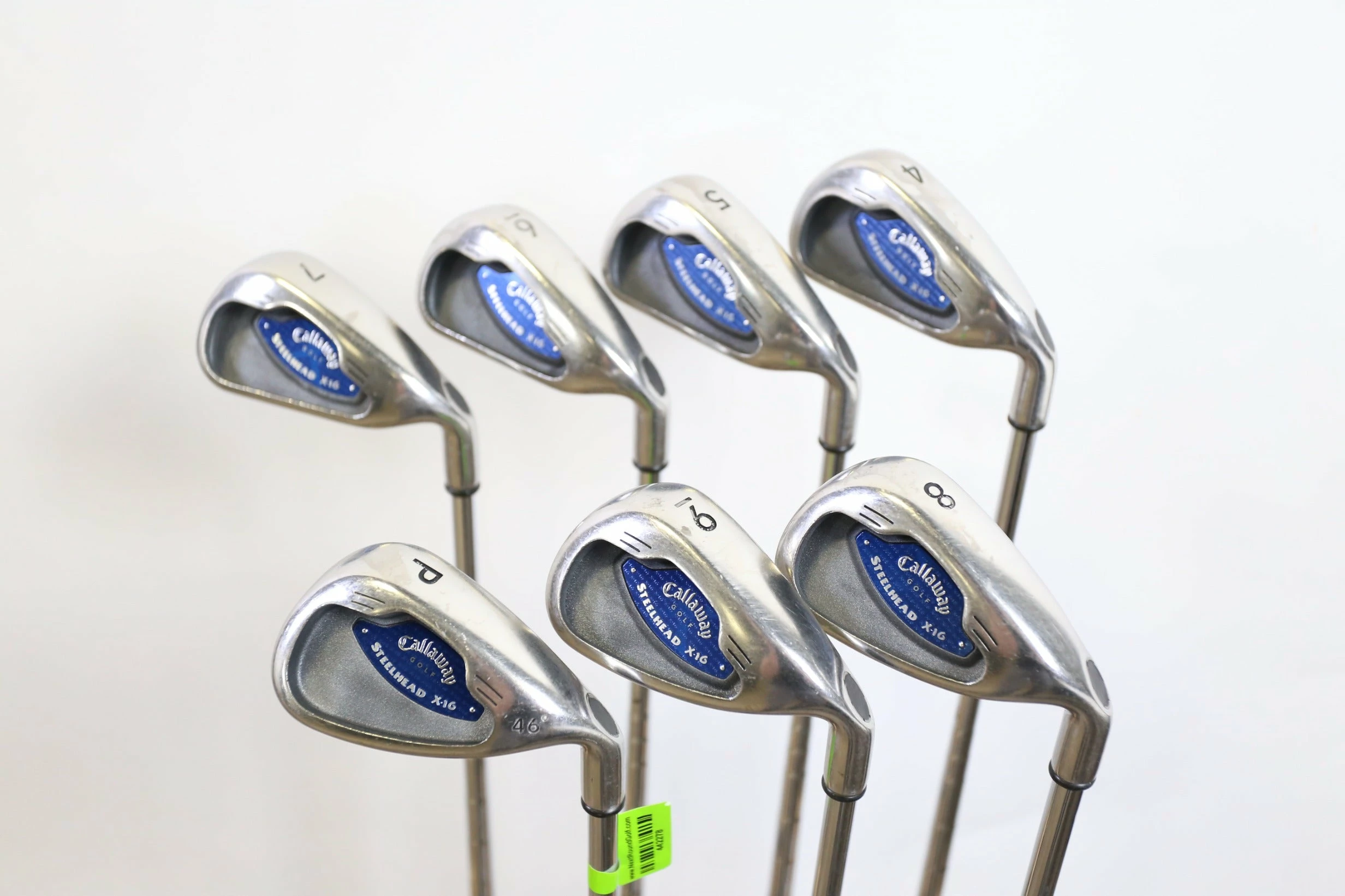 Callaway Steelhead X-16 4-9, PW Iron Set +1 In RH Steel Shaft Regular Flex 6 Callaway Steelhead X-16 4-9, PW Iron Set +1 In RH Steel Shaft Regular Flex - Image 4