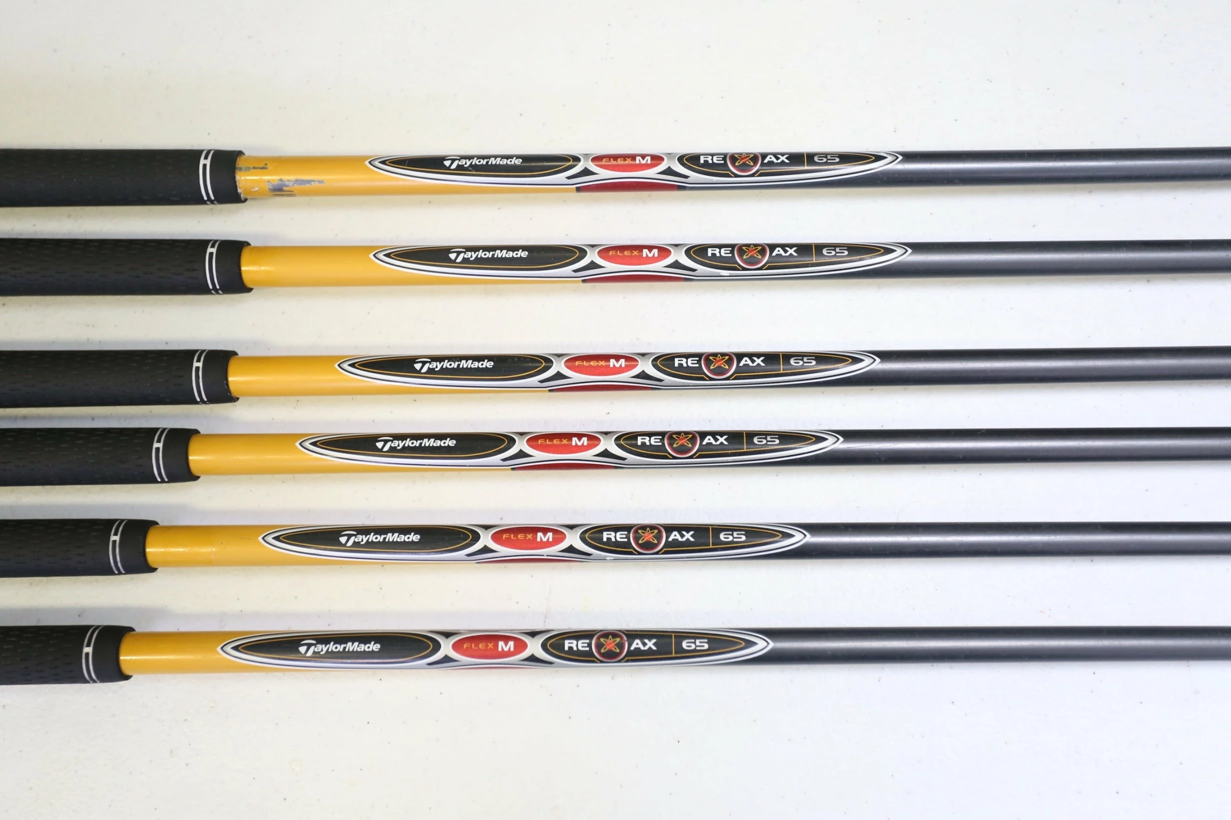 TaylorMade R7 6-9, PW, SW Iron Set RH -1.25 In REAX Graphite Shafts Seniors Flex 10 TaylorMade R7 6-9, PW, SW Iron Set RH -1.25 In REAX Graphite Shafts Seniors Flex - Image 8