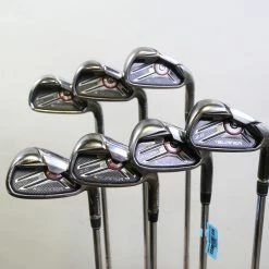 TaylorMade Burner 2.0 4-PW Iron Set RH +0.5 In Steel Shafts Stiff Flex