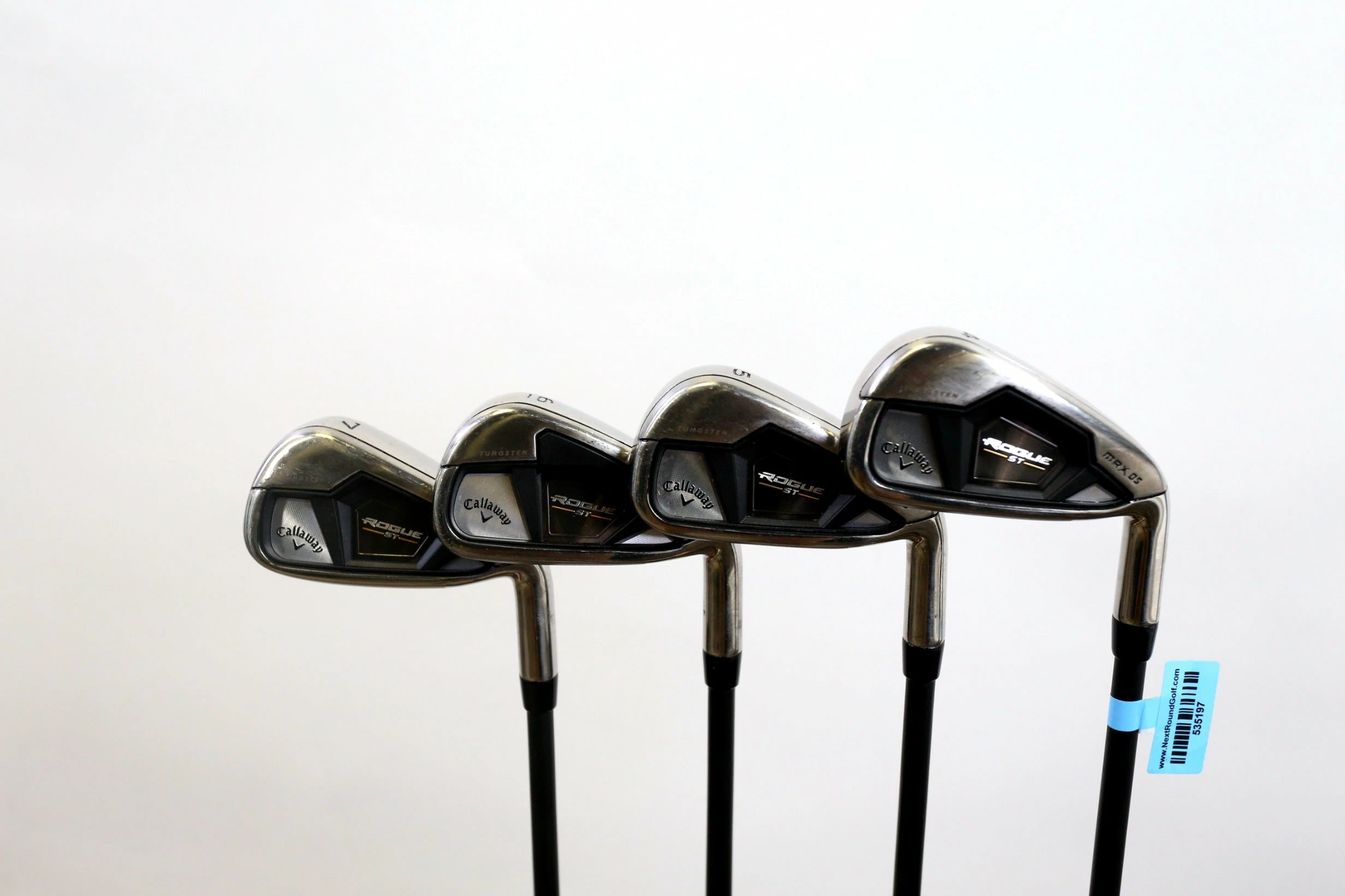 Callaway Rogue ST MAX OS 4-7 Iron Set RH -1 In Project X Cypher 5.0 Regular Flex 3 Callaway Rogue ST MAX OS 4-7 Iron Set RH -1 In Project X Cypher 5.0 Regular Flex
