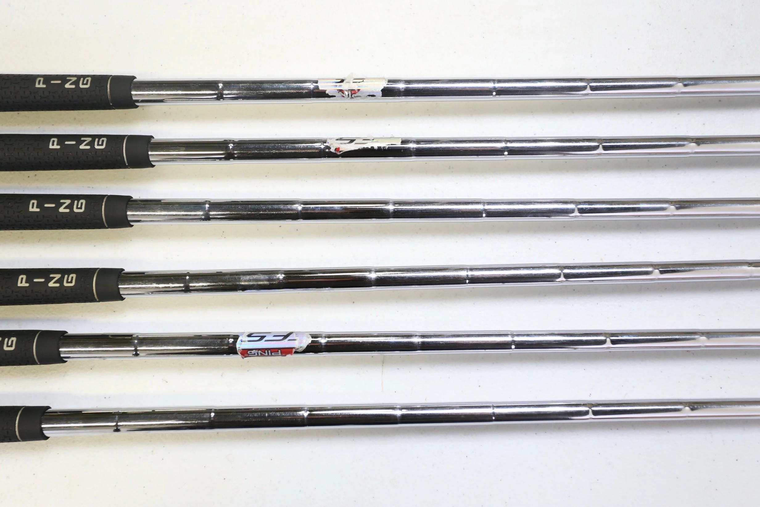 Ping G25 5, 6, 8, 9, W, UW Iron Set RH +0.25 In Ping CFS Steel Shafts Regular 9 Ping G25 5, 6, 8, 9, W, UW Iron Set RH +0.25 In Ping CFS Steel Shafts Regular - Image 7