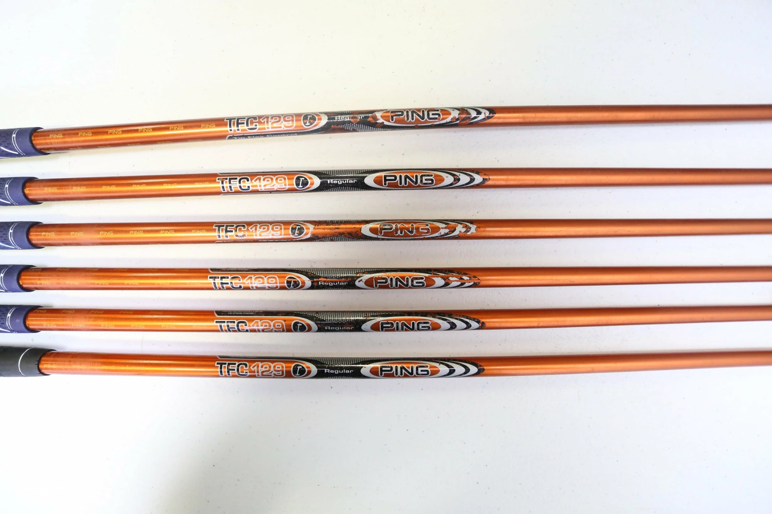 Ping G10 5-9, PW Yellow Dot Iron Set RH Ping TFC 129 Shafts Regular Flex 9 Ping G10 5-9, PW Yellow Dot Iron Set RH Ping TFC 129 Shafts Regular Flex - Image 7