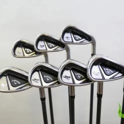 Callaway X2 Hot 6-SW Iron Set RH -0.5 In Graphite Shafts Seniors Flex