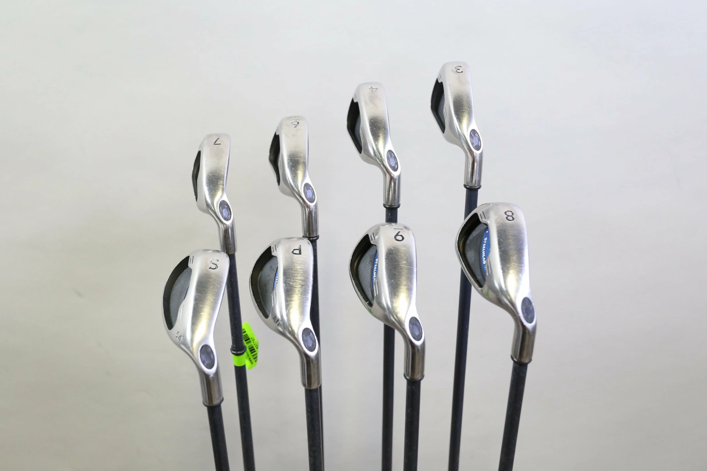 Callaway Steelhead X-16 3-4, 6-PW, SW Iron Set RH Graphite Stiff Flex 6 Callaway Steelhead X-16 3-4, 6-PW, SW Iron Set RH Graphite Stiff Flex - Image 4