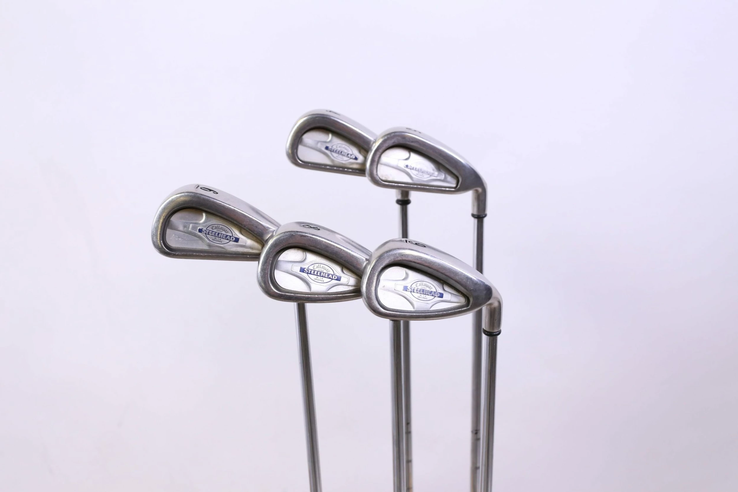 Callaway Steelhead X-14 4-6, 8-9 Iron Set RH Callaway Steelhead Steel Shaft 3 Callaway Steelhead X-14 4-6, 8-9 Iron Set RH Callaway Steelhead Steel Shaft