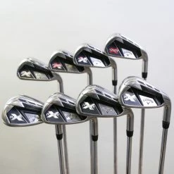 Callaway RAZR X 4-9, PW, AW Iron Set RH Callaway Steel Shafts Uniflex