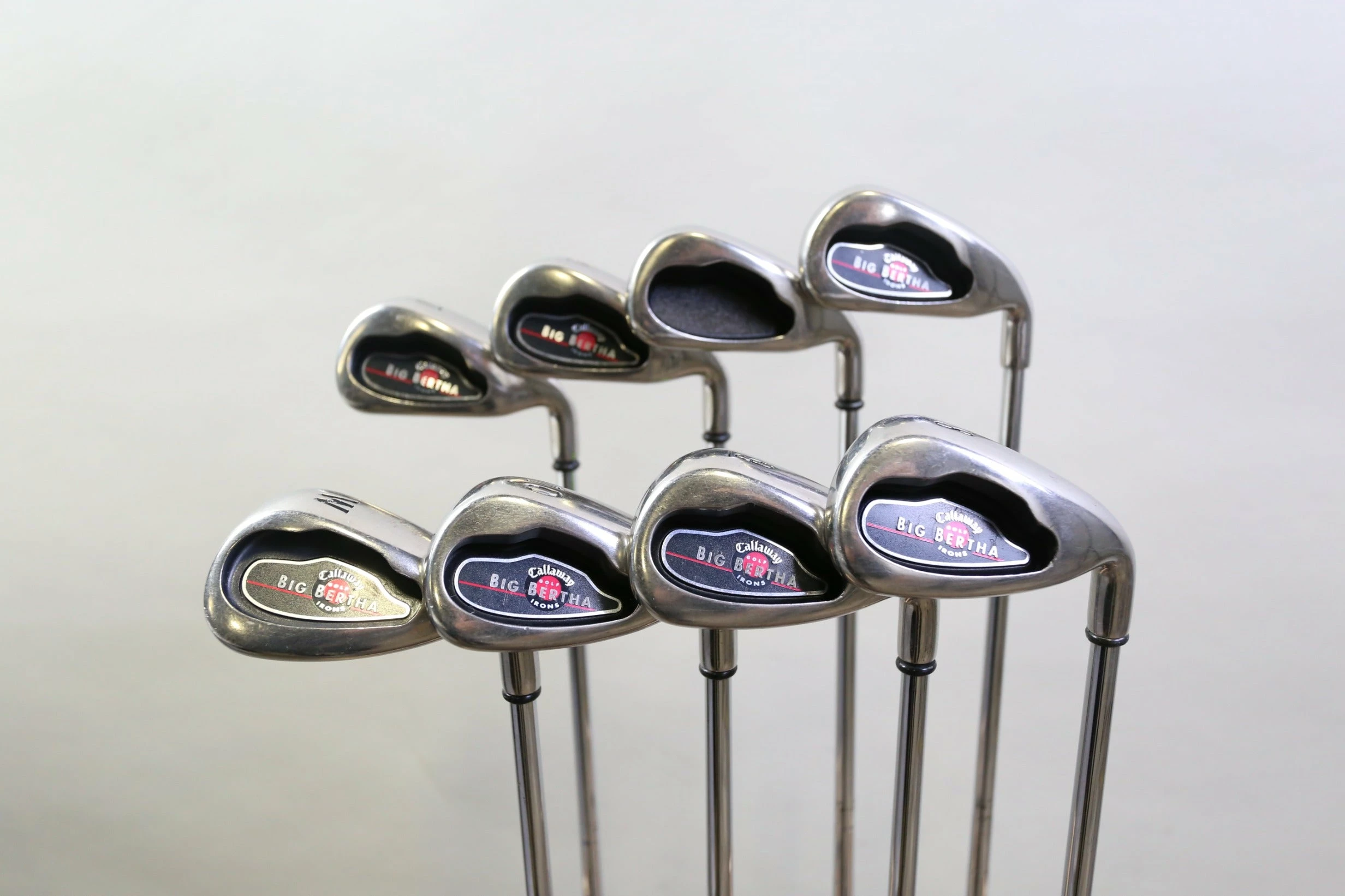 Callaway Big Bertha 2006 4-10, PW, Iron Set RH Callaway Steel Shafts Uniflex 3 Callaway Big Bertha 2006 4-10, PW, Iron Set RH Callaway Steel Shafts Uniflex