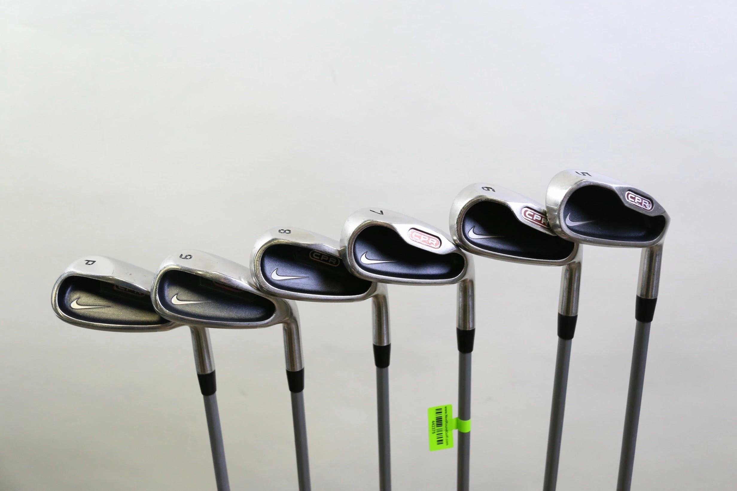 Nike CPR 2 5-9, PW Iron Set RH Graphite Shaft Ladies Flex 3 Nike CPR 2 5-9, PW Iron Set RH Graphite Shaft Ladies Flex