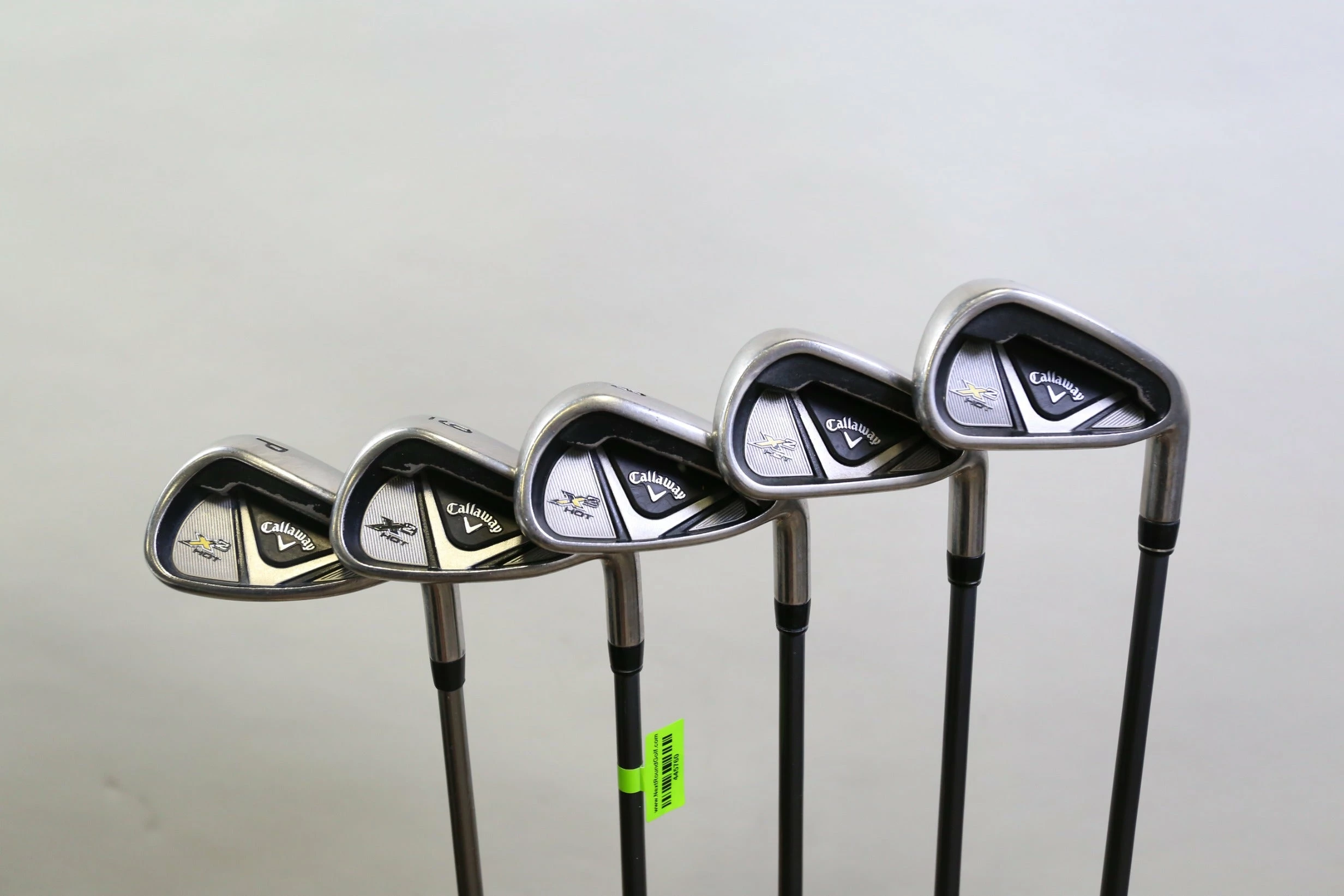 Callaway X2 Hot 6-PW Iron Set RH -0.5 In Swing Science Graphite Shafts Regular 3 Callaway X2 Hot 6-PW Iron Set RH -0.5 In Swing Science Graphite Shafts Regular