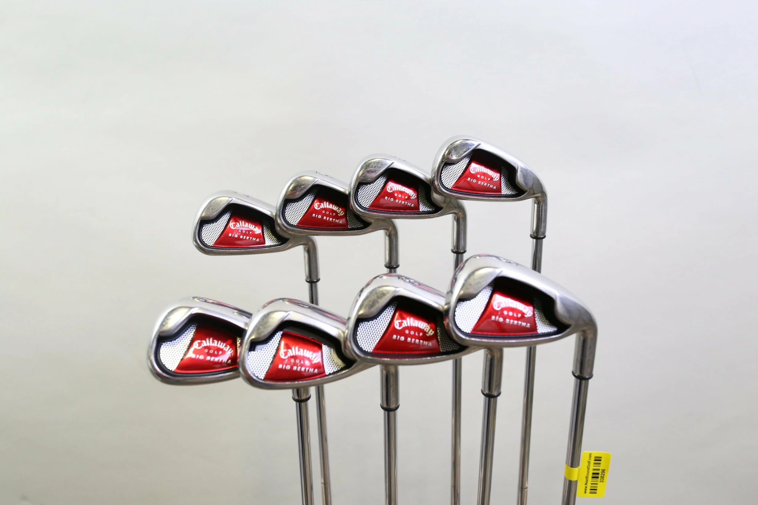 Callaway Big Bertha 2008 4-PW-AW Iron Set RH -0.5 In Callaway Steel UniFlex 3 Callaway Big Bertha 2008 4-PW-AW Iron Set RH -0.5 In Callaway Steel UniFlex