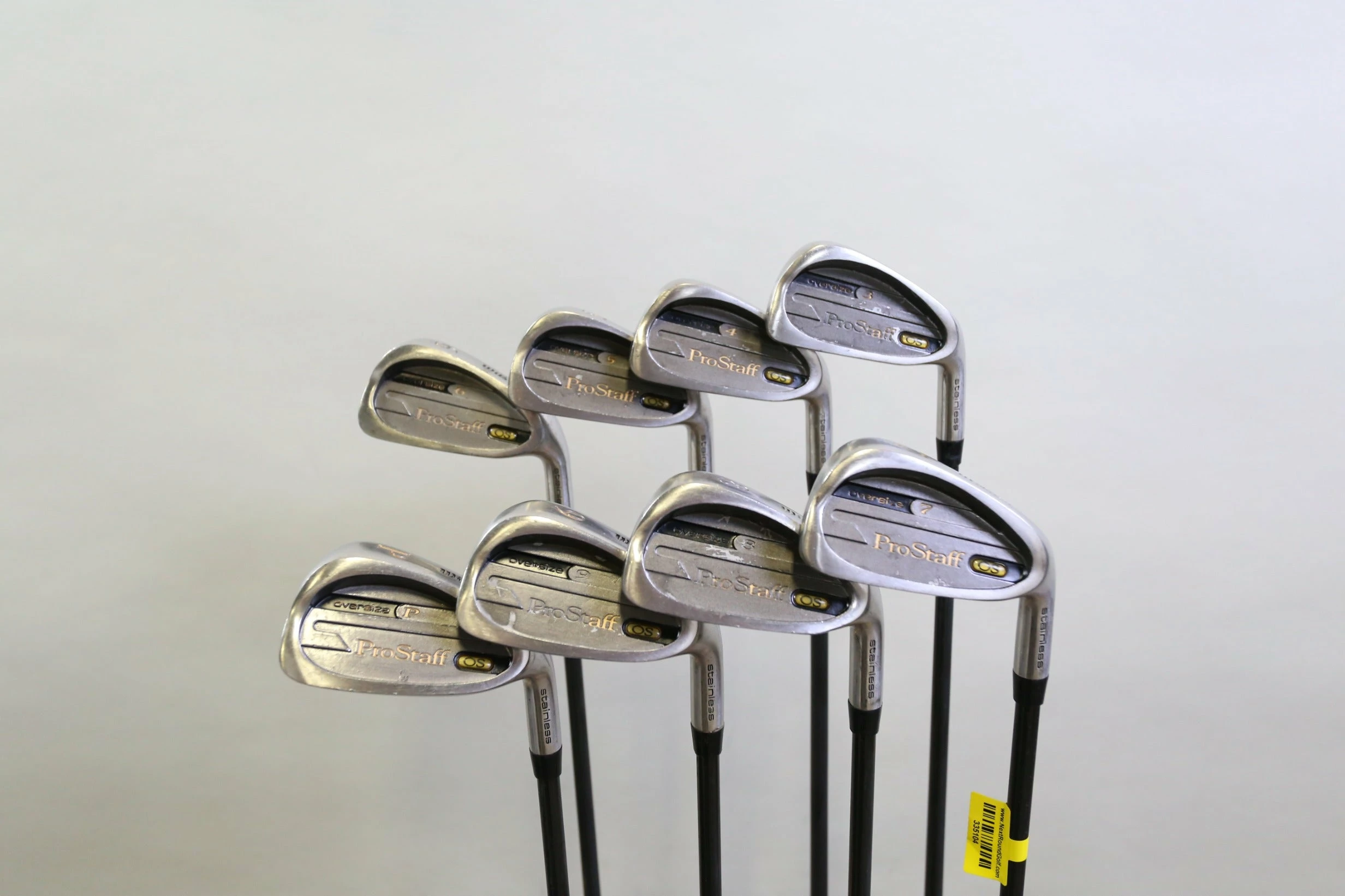 Wilson ProStaff OS 3-PW Iron Set RH -0.5 In Graphite Shafts Regular Flex 3 Wilson ProStaff OS 3-PW Iron Set RH -0.5 In Graphite Shafts Regular Flex