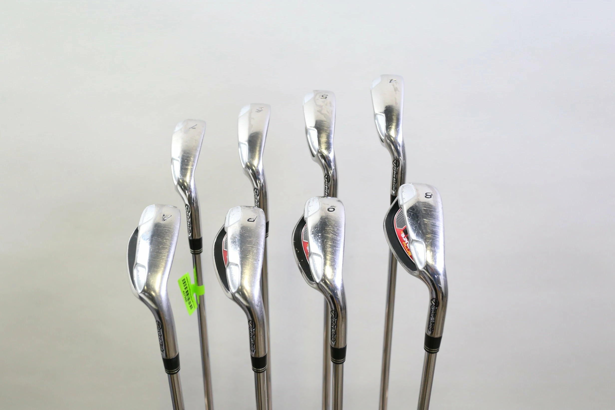 TaylorMade Burner Plus 4-9, PW, AW Iron Set RH TaylorMade Steel Shafts Uniflex 6 TaylorMade Burner Plus 4-9, PW, AW Iron Set RH TaylorMade Steel Shafts Uniflex - Image 4