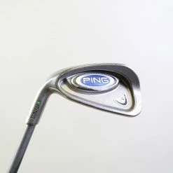 LEFTY Ping I5 4-9, PW Iron Set Green Dot Graphite Shaft Stiff Flex -Titleist Sales 322bdd9a 3ef2 51b0 9cbe b83ec6b74368