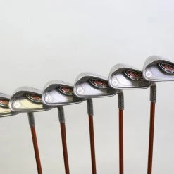 Ping G10 Green Dot 5-PW Iron Set RH -1 In Ping TFC129 I Graphite Stiff Flex