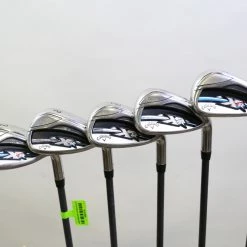 Callaway XR OS 7-PW, SW Iron Set Right Handed Bassara Graphite Shaft Ladies Flex