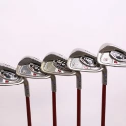 Ping I15 5-9 Purple Dot Iron Set RH -1 In Ping TFC 149 Graphite Regular Flex
