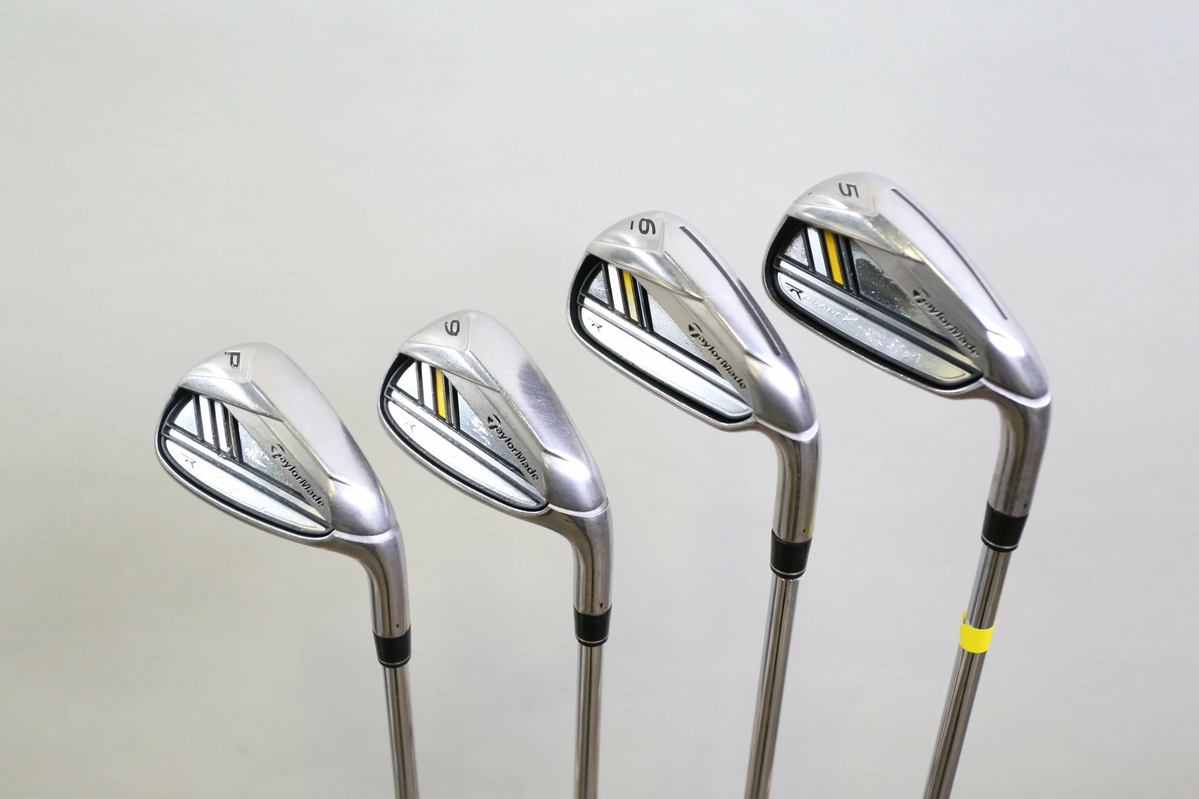 TaylorMade RBladez 5, 6, 9, PW Iron Set RH Steel Shafts Regular Flex 6 TaylorMade RBladez 5, 6, 9, PW Iron Set RH Steel Shafts Regular Flex - Image 4