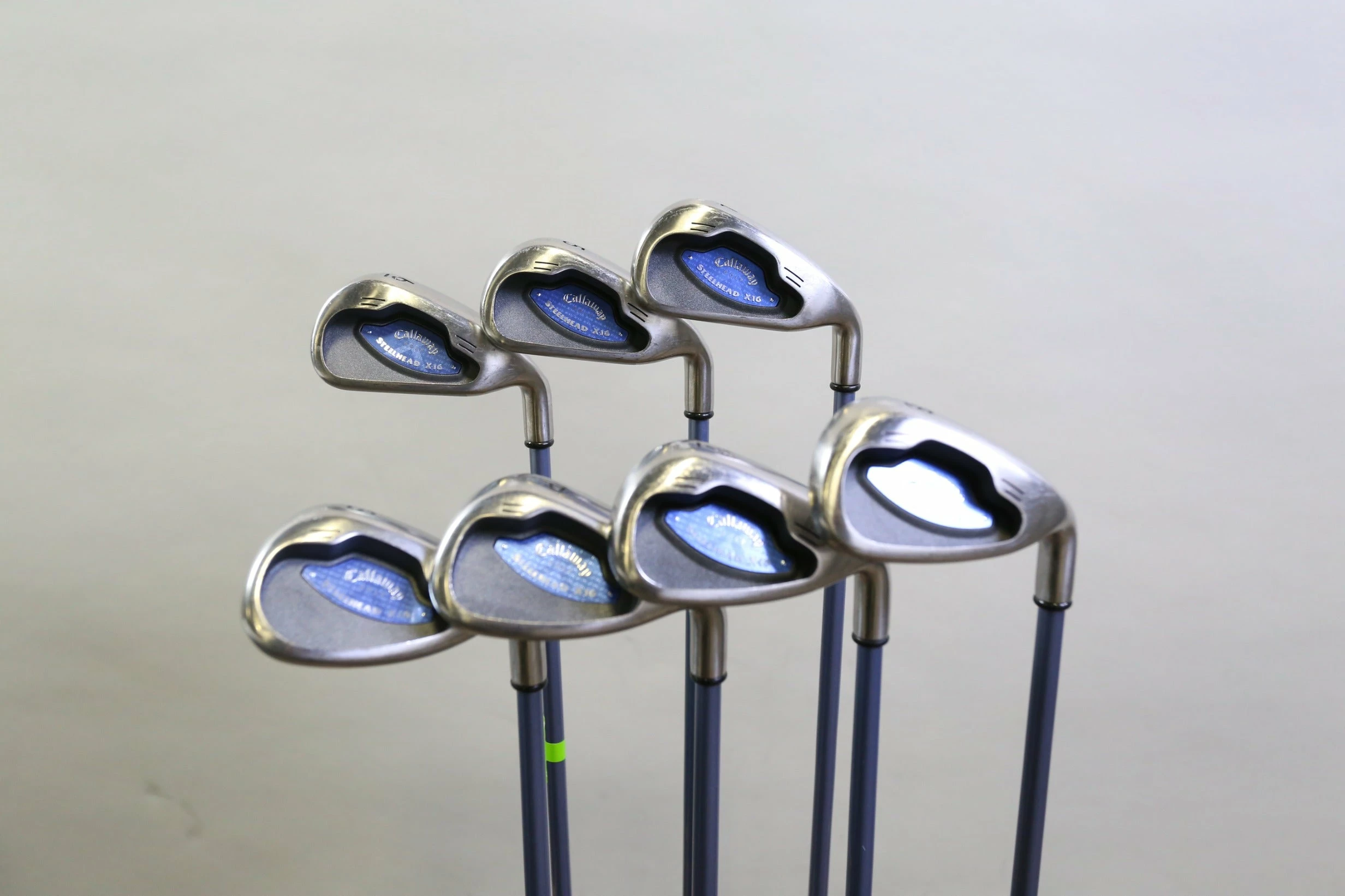 Callaway Steelhead X-16 4-6, 8-PW, SW Iron Set RH +0.5 In Graphite Ladies 3 Callaway Steelhead X-16 4-6, 8-PW, SW Iron Set RH +0.5 In Graphite Ladies