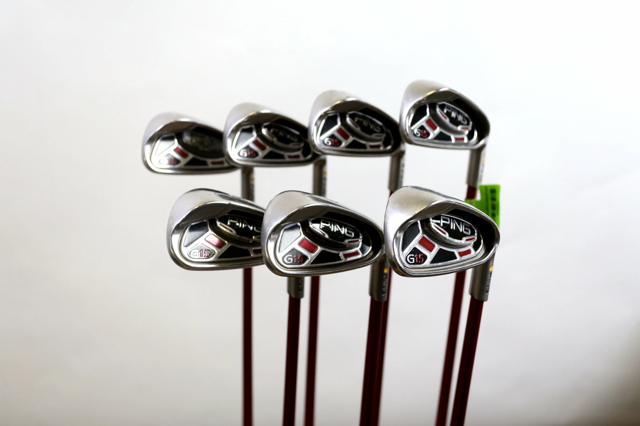Ping G15 4-PW Iron Set RH -1 In Ping Graphite Shafts Regular Flex 4 Ping G15 4-PW Iron Set RH -1 In Ping Graphite Shafts Regular Flex - Image 2
