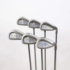 Callaway Steelhead X-14 4-8, PW Iron Set RH -0.25 In Rifle Steel Shaft Stiff