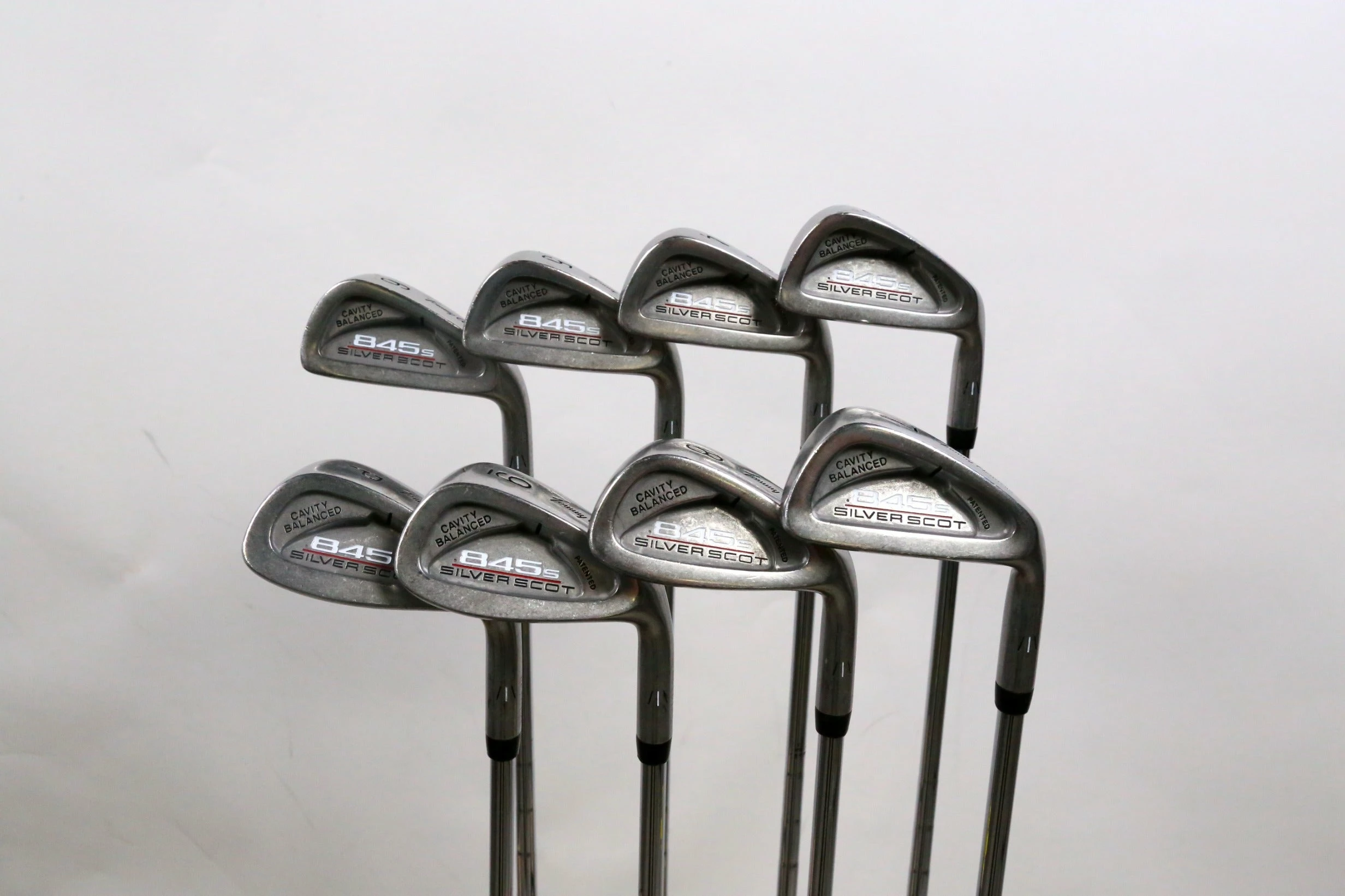 Tommy Armour 845s SILVER SCOT 3-9, PW Iron Set RH Tommy Armour Steel Stiff Flex 3 Tommy Armour 845s SILVER SCOT 3-9, PW Iron Set RH Tommy Armour Steel Stiff Flex