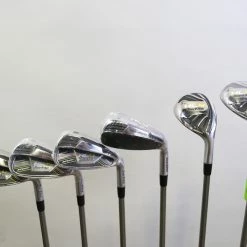 Tour Edge HL4 4-6, 8, 9, PW Iron Set RH Graphite Shaft Seniors Flex