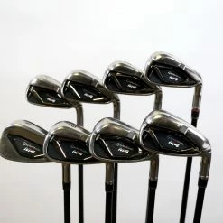 TaylorMade M4 '18 4-9, AW, PW Iron Set +0.5 In RH Graphite Shaft Regular Flex