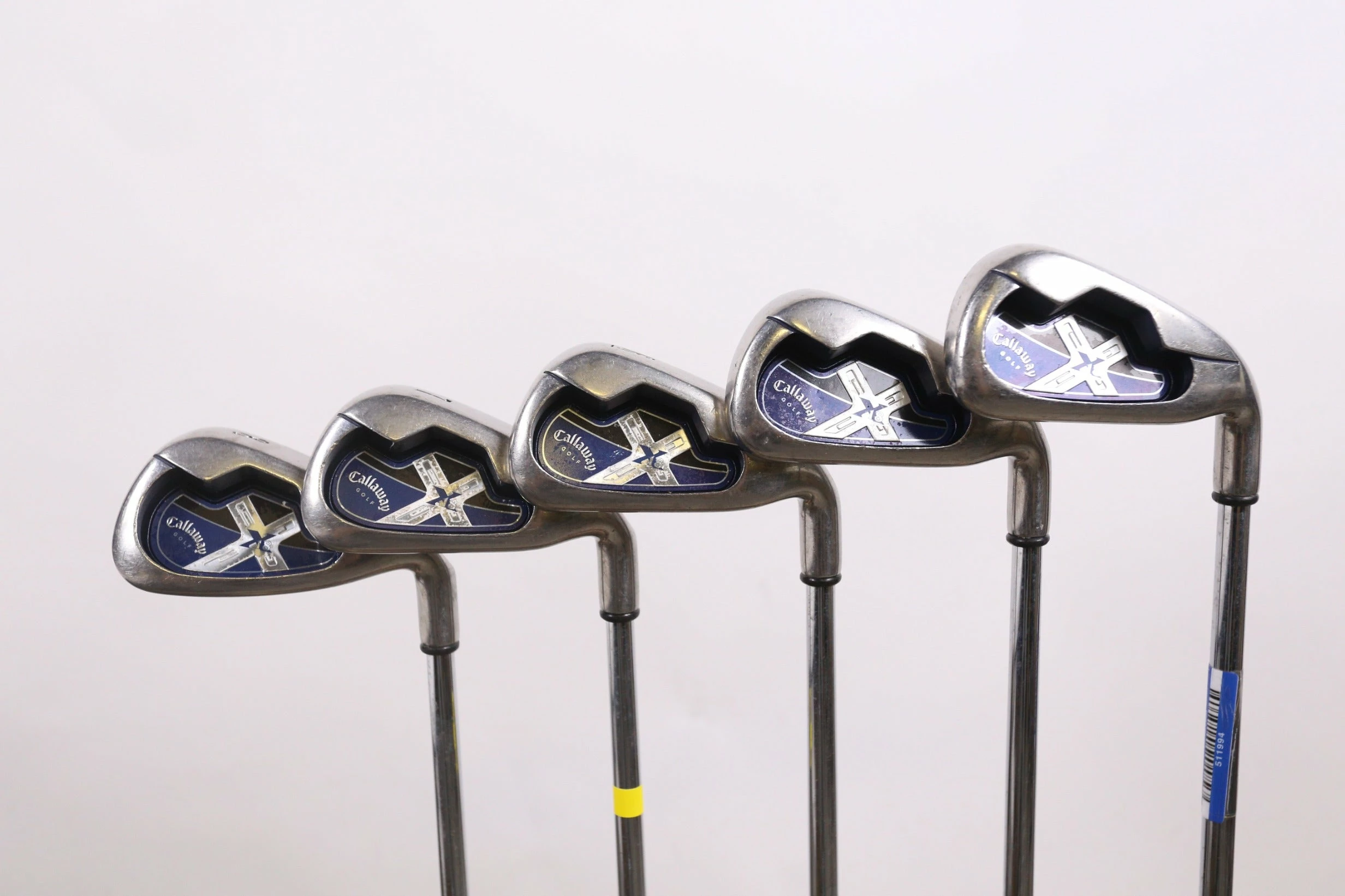 Callaway X-18 4-8 Iron Set RH +0.5 In Callaway Steel Shafts Uniflex 3 Callaway X-18 4-8 Iron Set RH +0.5 In Callaway Steel Shafts Uniflex