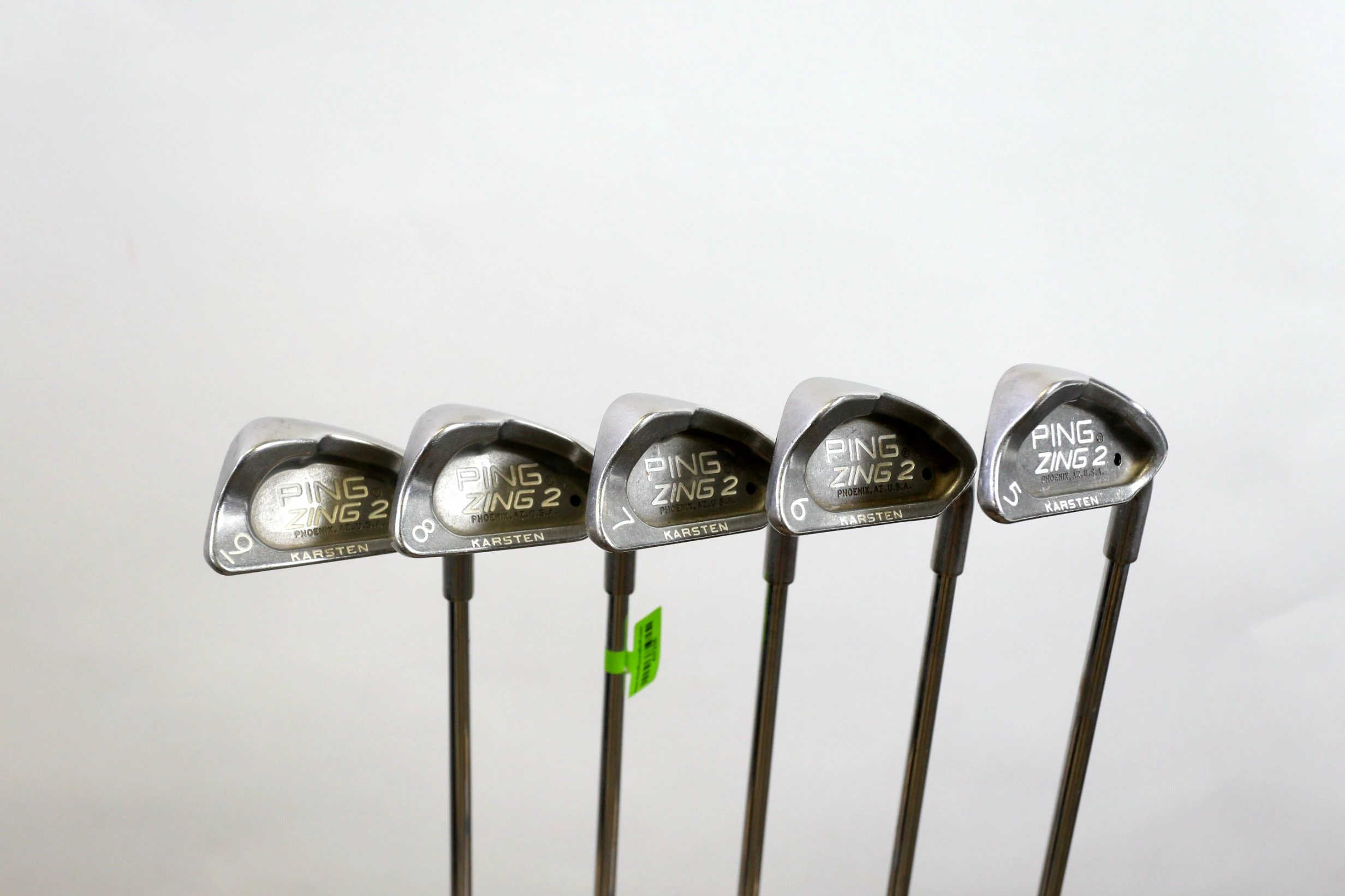 Ping Zing 2 5-9 Iron Set -0.5 In RH Black Dot Karsten Zing Steel Stiff Flex 4 Ping Zing 2 5-9 Iron Set -0.5 In RH Black Dot Karsten Zing Steel Stiff Flex - Image 2