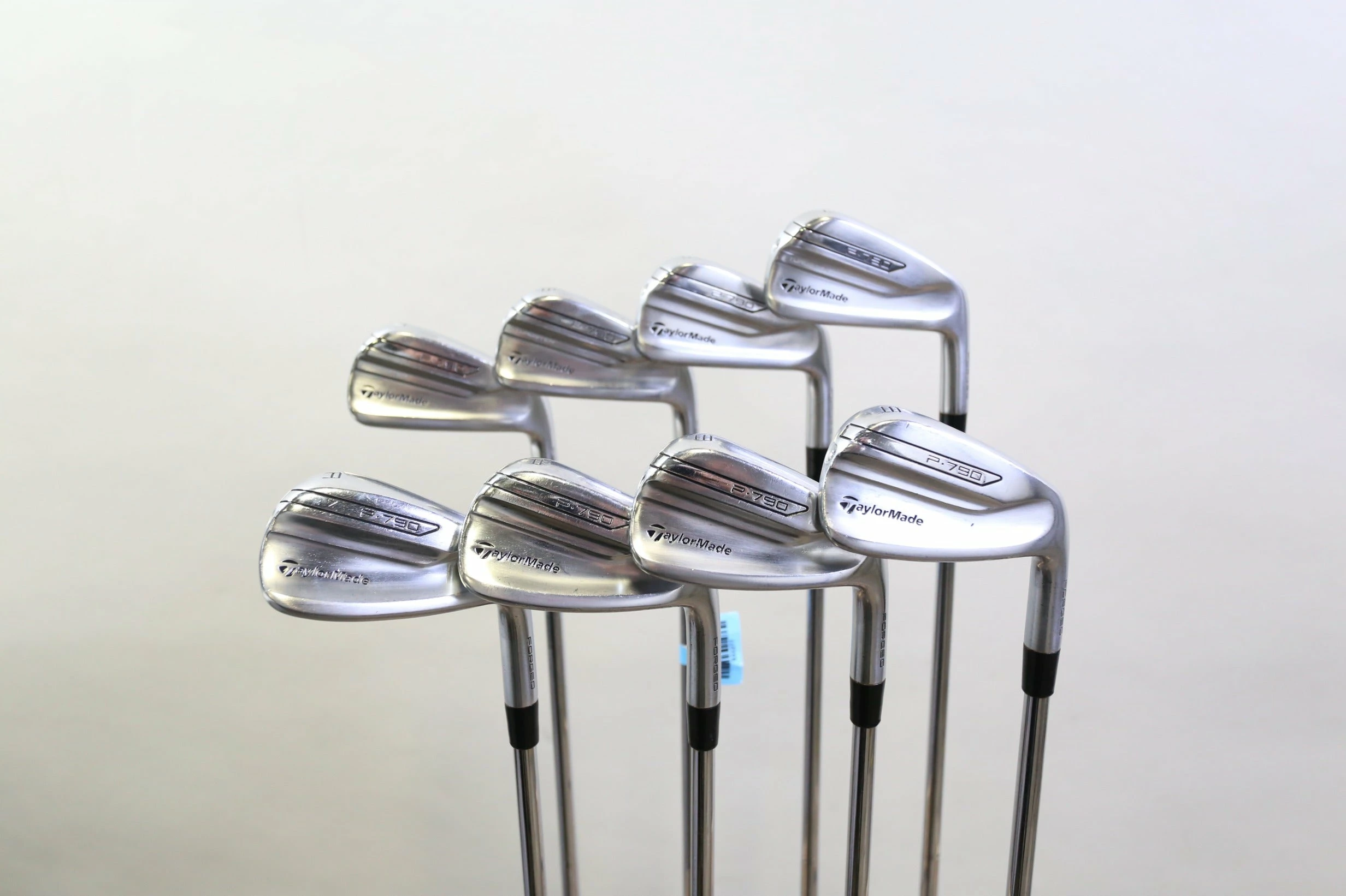 TaylorMade P790 4-PW-AW Iron Set RH +0.5 In N.S Pro PURE Steel Regular Flex 3 TaylorMade P790 4-PW-AW Iron Set RH +0.5 In N.S Pro PURE Steel Regular Flex