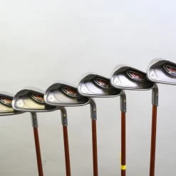Ping G10 5-9, PW Yellow Dot Iron Set RH Ping TFC 129 Shafts Regular Flex