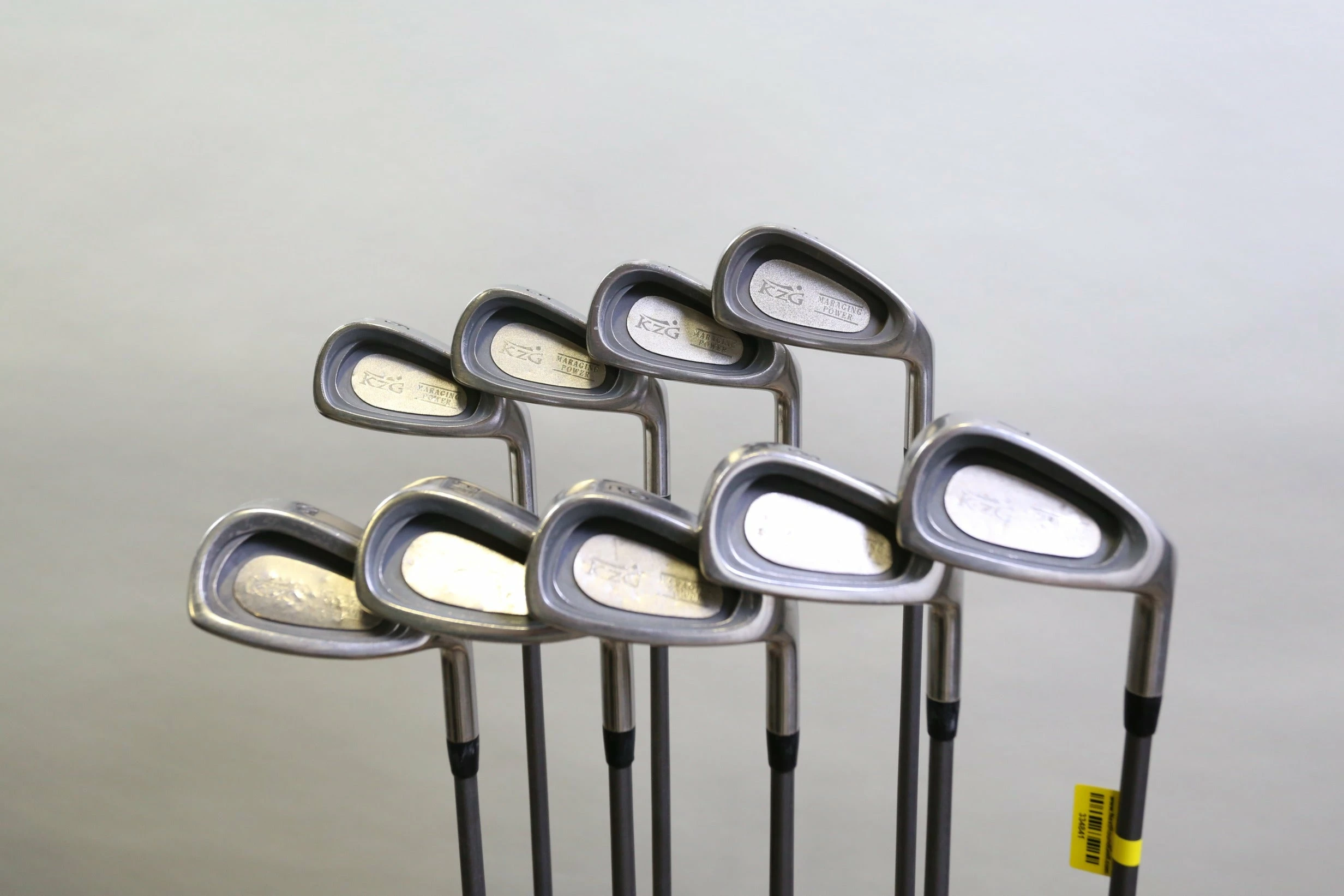 KSG Maraging Power 3-9, PW, SW Iron Set RH -0.5 In Graphite Regular 3 KSG Maraging Power 3-9, PW, SW Iron Set RH -0.5 In Graphite Regular