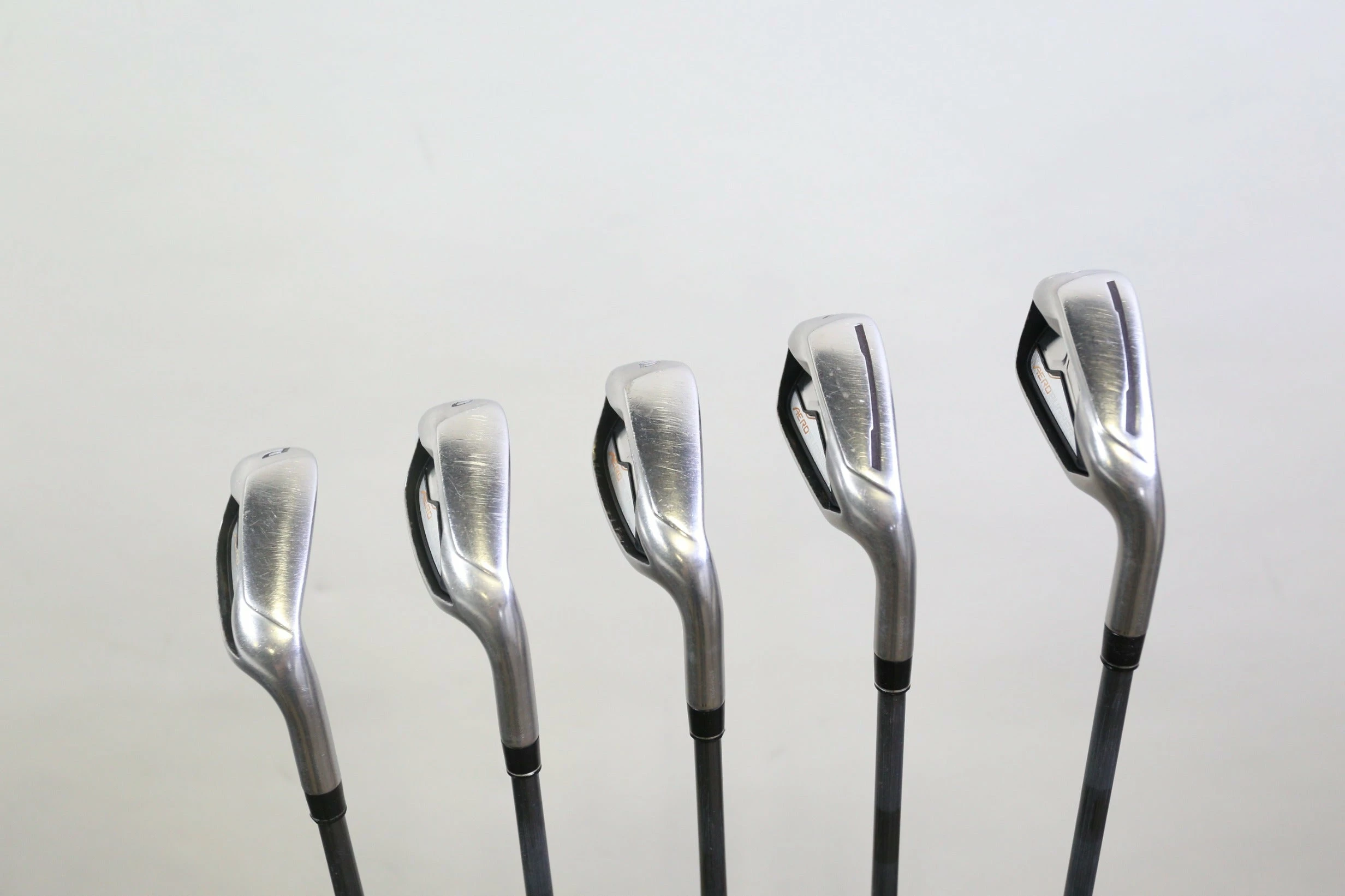 TaylorMade AeroBurner 6-PW Iron Set RH -0.5 In REAX Graphite Shaft Regular Flex 6 TaylorMade AeroBurner 6-PW Iron Set RH -0.5 In REAX Graphite Shaft Regular Flex - Image 4