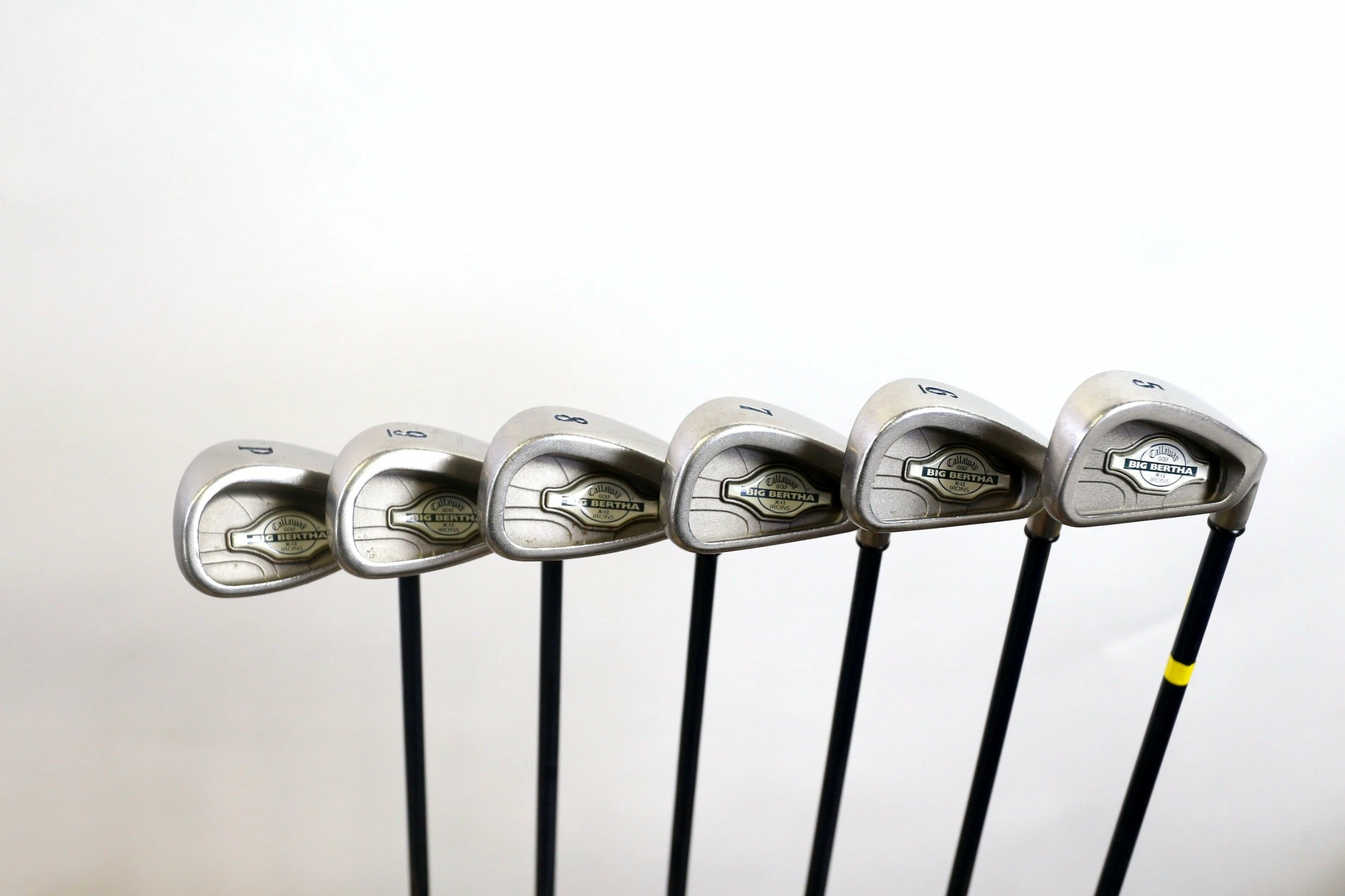 Womens Callaway Big Bertha Gem X-12 5-PW Iron Set RH Graphite Shaft Ladies Flex 4 Womens Callaway Big Bertha Gem X-12 5-PW Iron Set RH Graphite Shaft Ladies Flex - Image 2