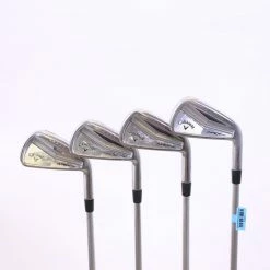 Callaway Apex Pro Forged 3-6 Iron Set RH KBS Tour Steel Shafts Stiff Flex