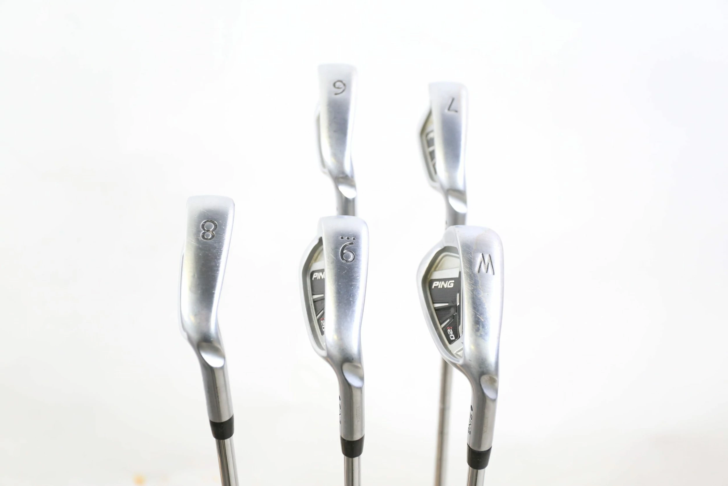 Ping I20 Black Dot 6-PW Iron Set RH -0.25 Ping Steel Shaft Stiff Flex 6 Ping I20 Black Dot 6-PW Iron Set RH -0.25 Ping Steel Shaft Stiff Flex - Image 4