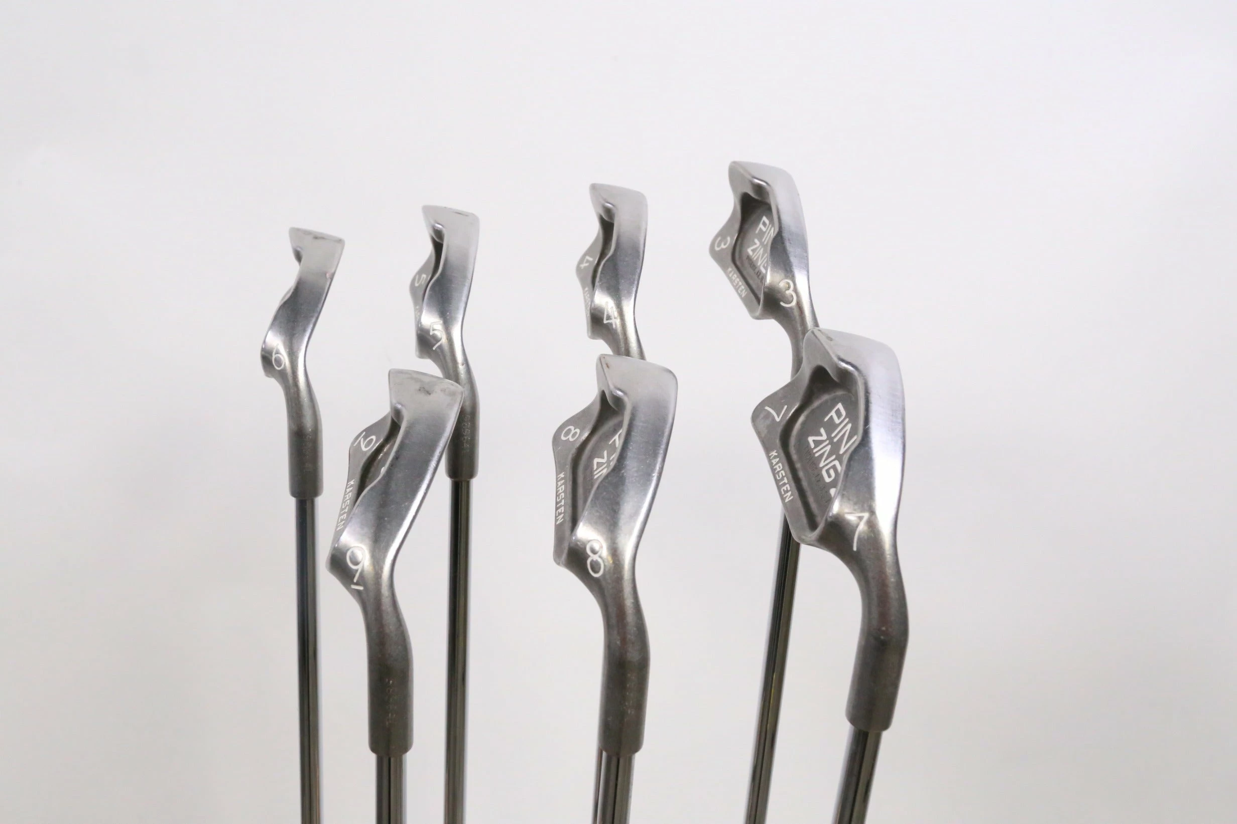 Ping Zing 2 3-9 Orange Dot Iron Set RH Ping Karsten Steel Shafts Stiff Flex 8 Ping Zing 2 3-9 Orange Dot Iron Set RH Ping Karsten Steel Shafts Stiff Flex - Image 6