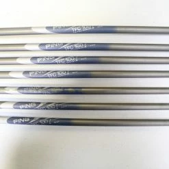 LEFTY Ping I5 4-9, PW Iron Set Green Dot Graphite Shaft Stiff Flex -Titleist Sales 6129f892 8593 5912 8a70 fd9b46e9da0b