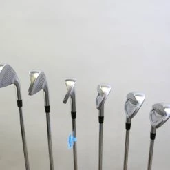 LEFTY Ping I210 4-8, PW Iron Set -0.5 In Steel Shaft Stiff Flex -Titleist Sales 61aa5d4e caef 5a79 9bd1 b32b3f9757c1